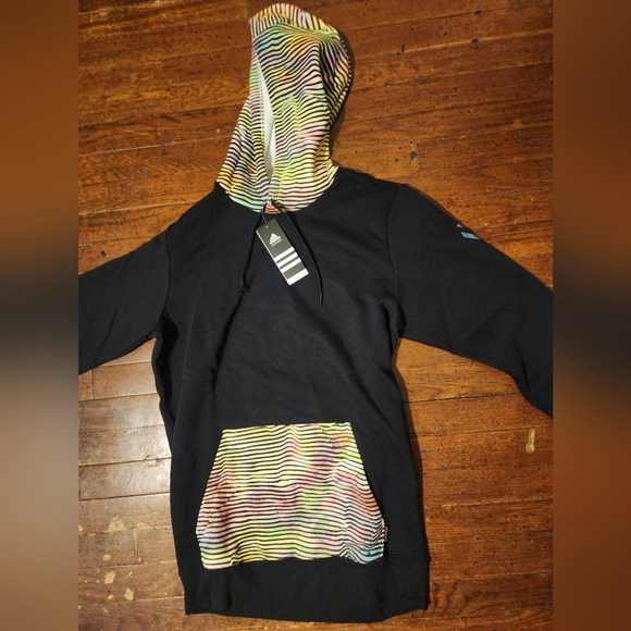 Adidas Mens Sz Medium Hoodie BNWT - Picture 2 of 8